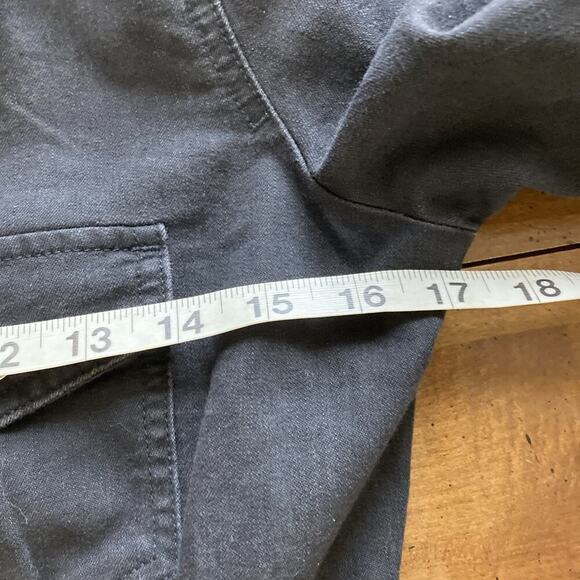 Levis Women’s Ellie Denim Dress Sz XS New Black Long Sleeve Snap Up Jean dress - Picture 8 of 12